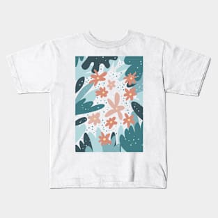 Flowers in the forest Kids T-Shirt